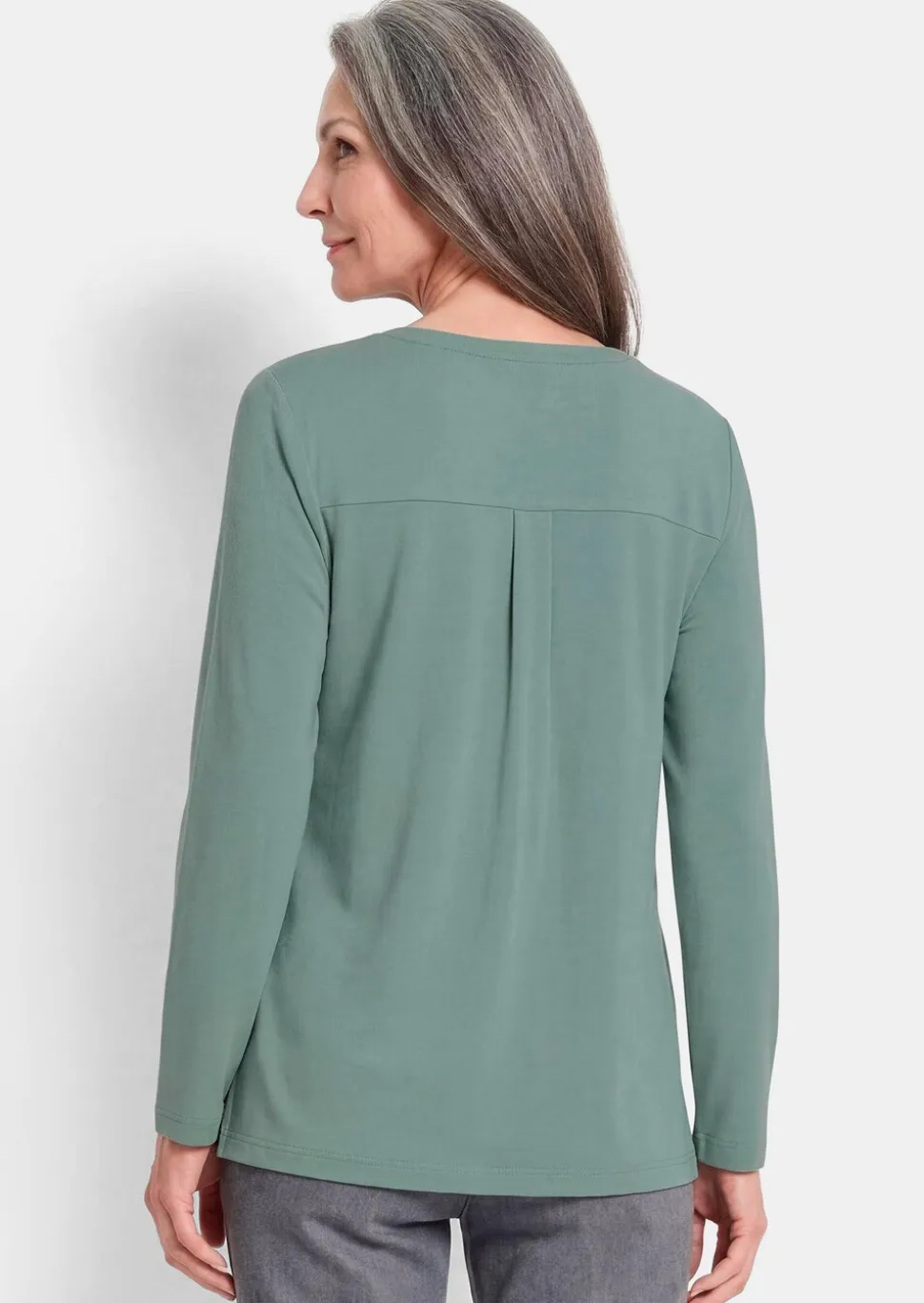 T-shirt avec empiècement en mousseline