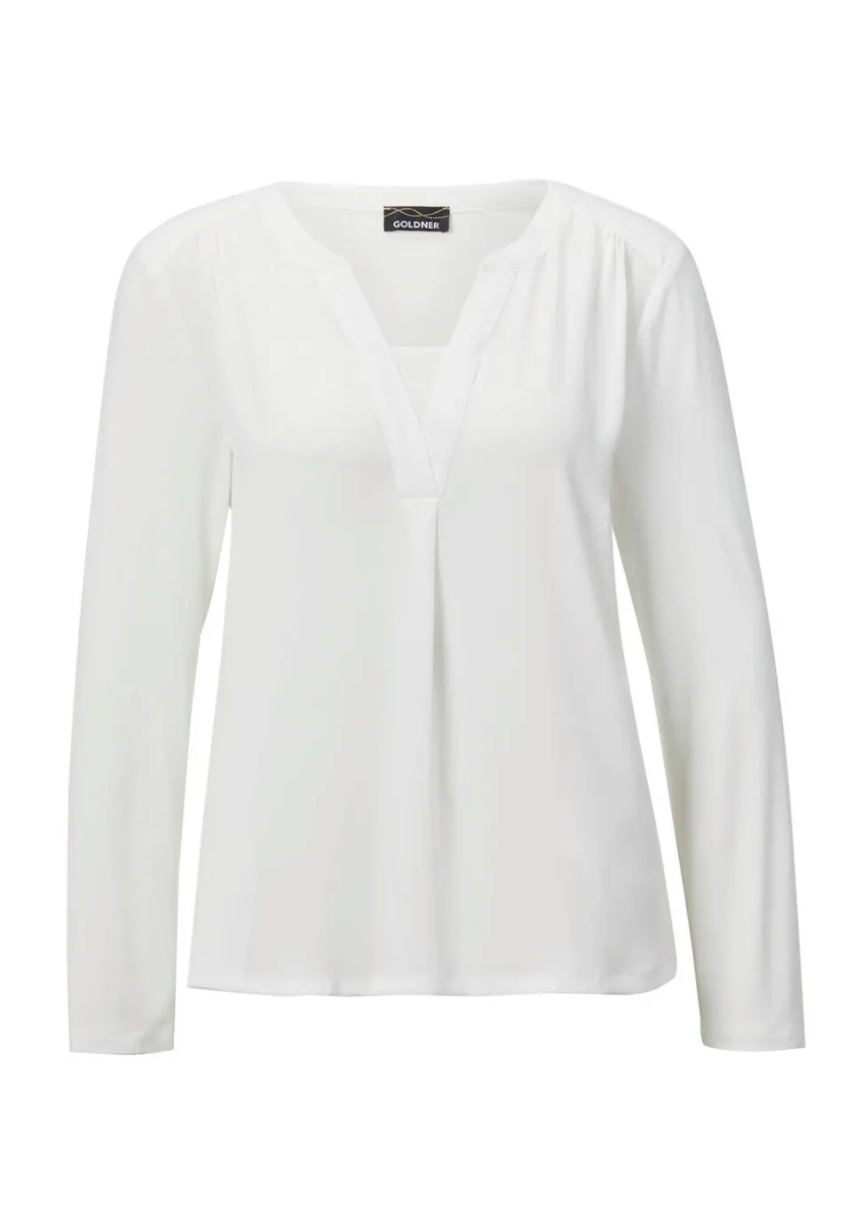 T-shirt avec empiècement en mousseline