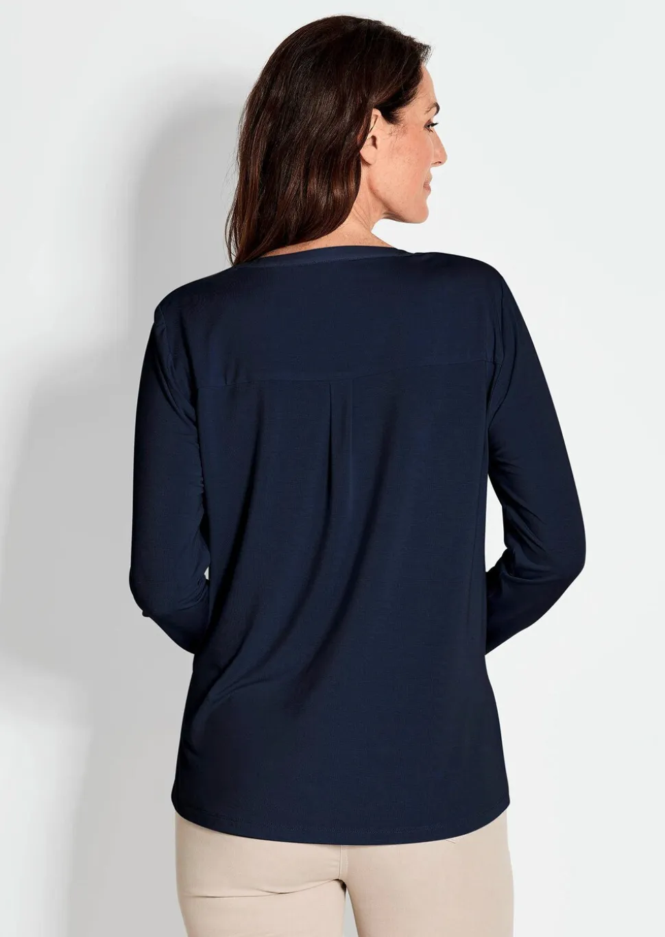 T-shirt avec empiècement en mousseline