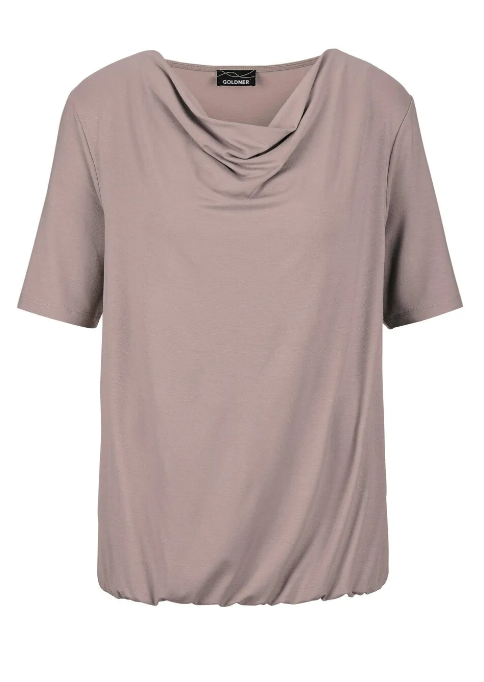 T-shirt avec encolure bénitier