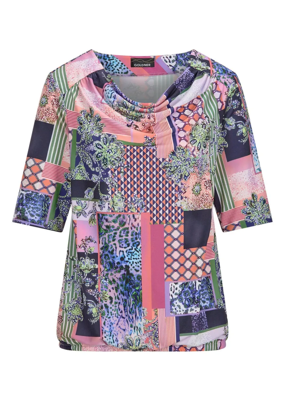 T-shirt avec encolure bénitier
