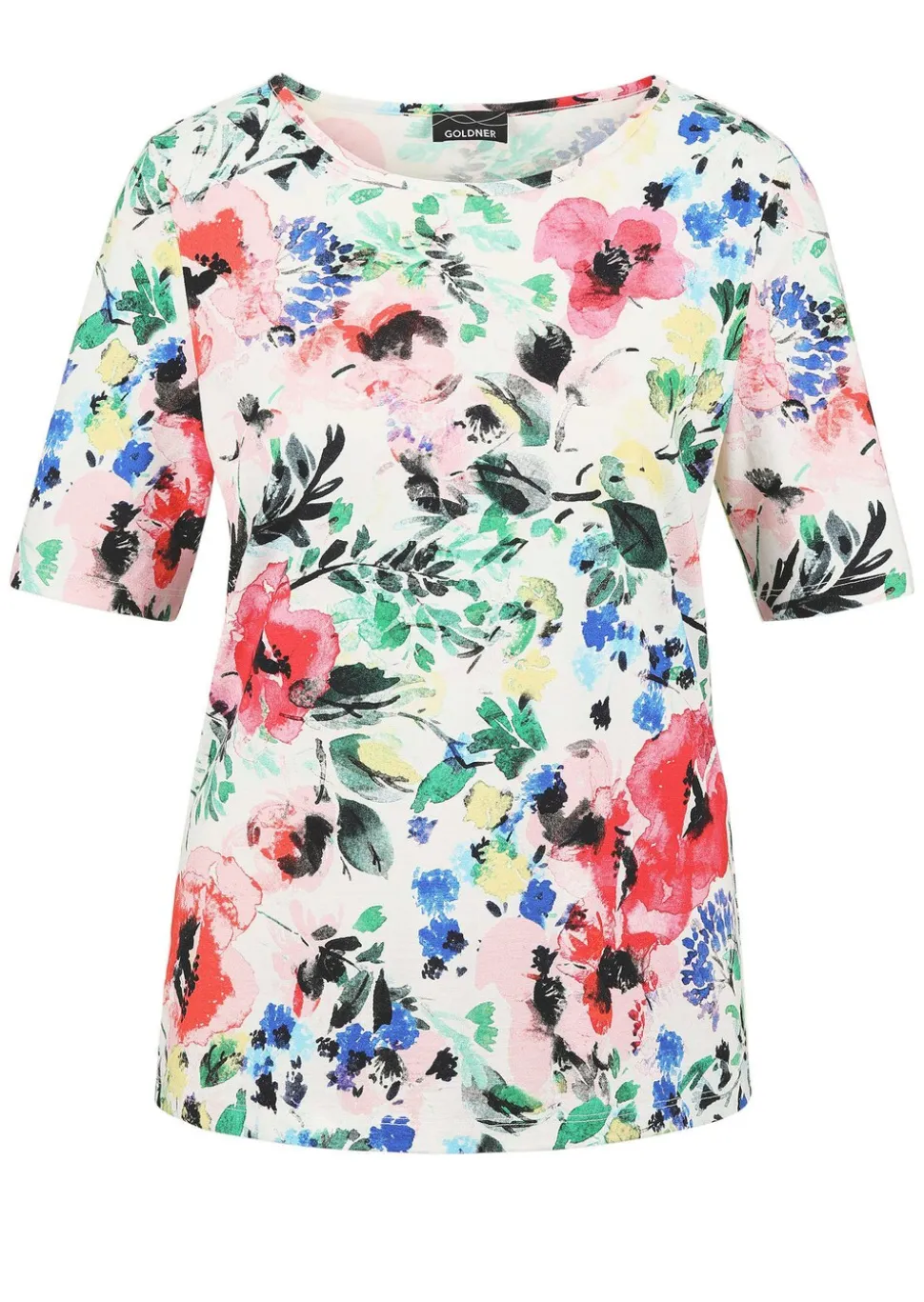 T-shirt avec imprimé floral intégral