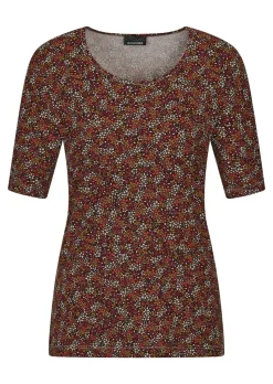 T-shirt avec imprimé mille-fleurs
