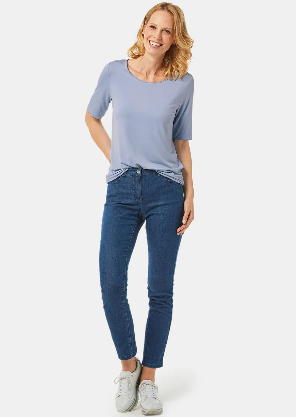 T-shirt avec liseré décoratif