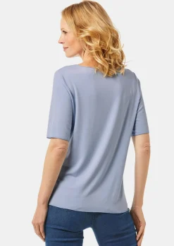 T-shirt avec liseré décoratif