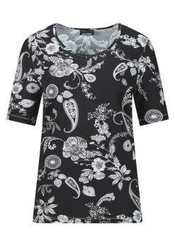 T-shirt avec motif floral