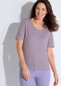T-shirt avec motif minimaliste