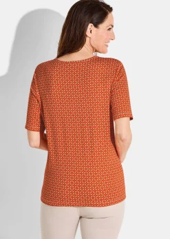 T-shirt avec motif minimaliste
