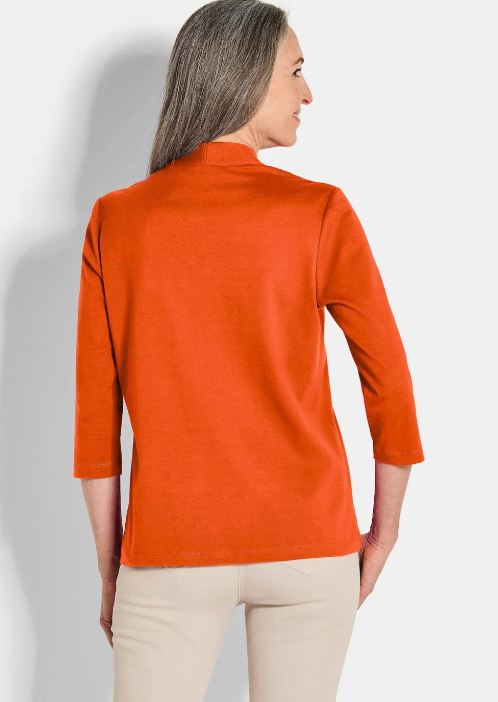 T-shirt basique en jersey interlock