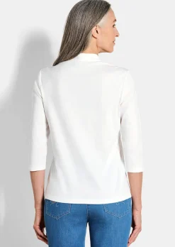 T-shirt basique en jersey interlock