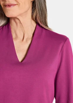 T-shirt basique en jersey interlock