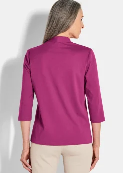 T-shirt basique en jersey interlock