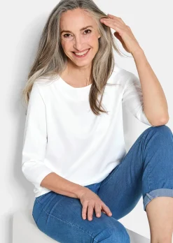 T-shirt basique en jersey interlock