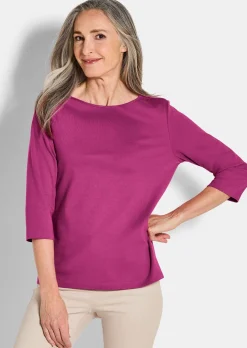 T-shirt basique en jersey interlock