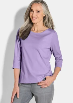 T-shirt basique en jersey interlock