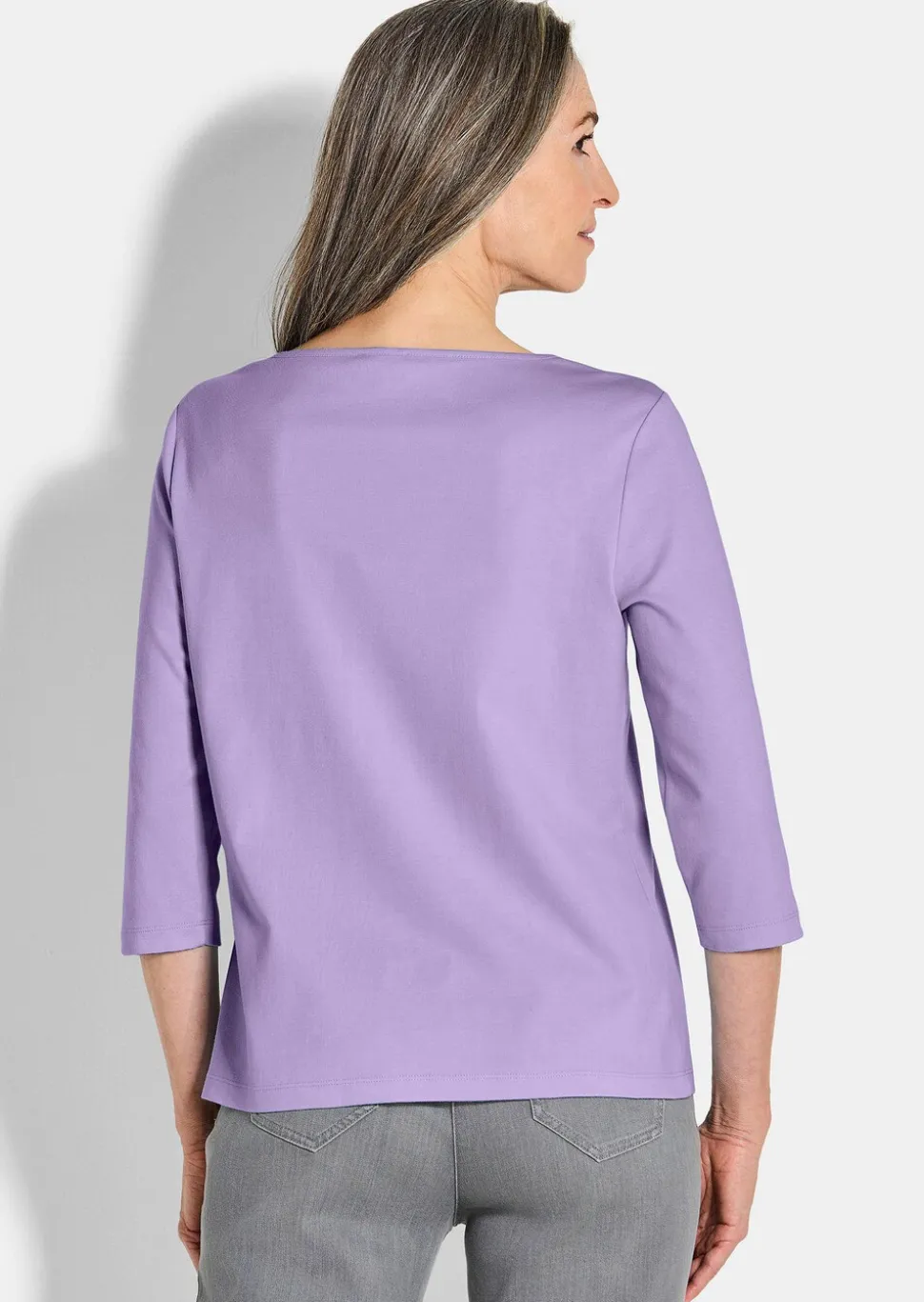 T-shirt basique en jersey interlock