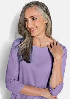 T-shirt basique en jersey interlock