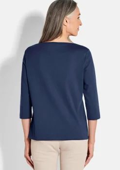 T-shirt basique en jersey interlock