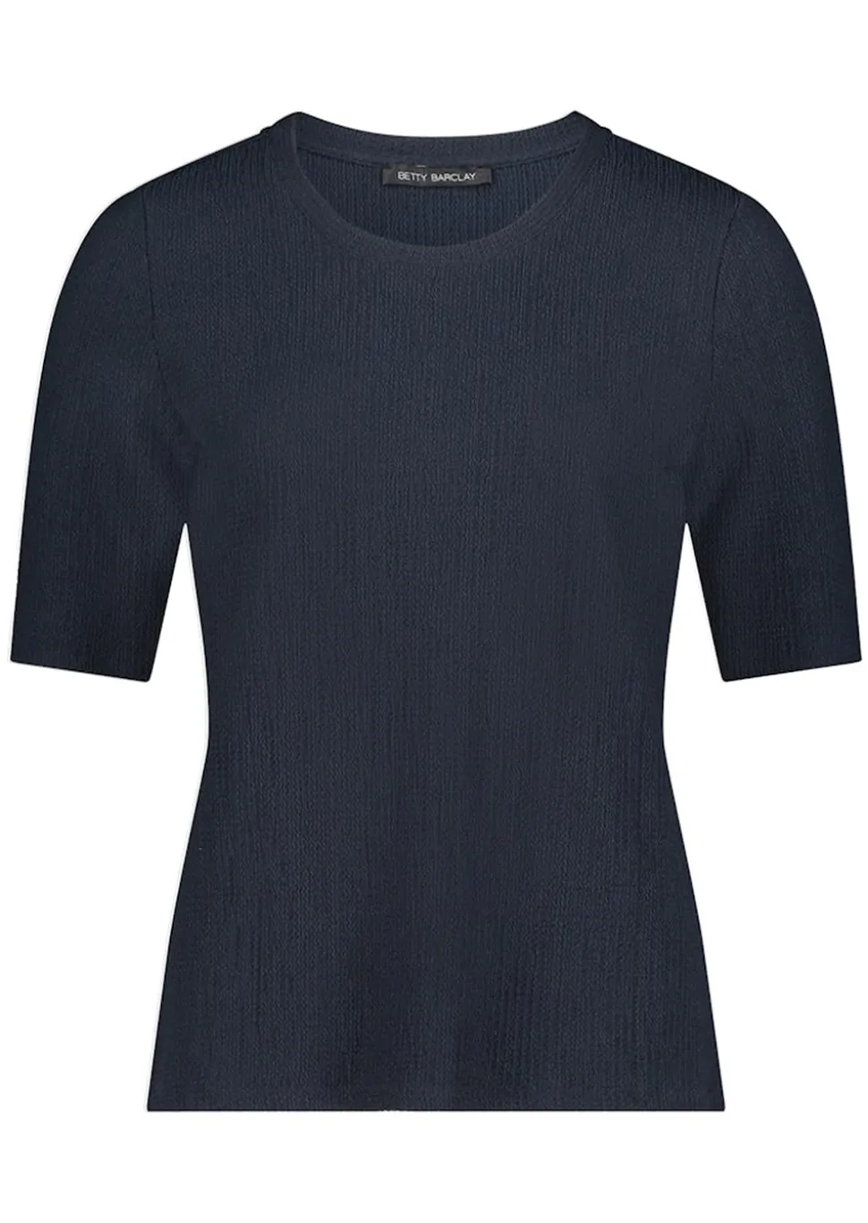 T-shirt basique extensible et structuré