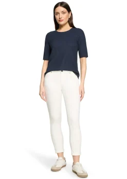 T-shirt basique extensible et structuré