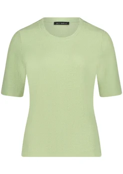 T-shirt basique extensible et structuré