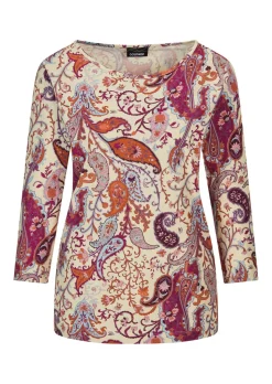 T-shirt confortable en jersey avec teneur en coton