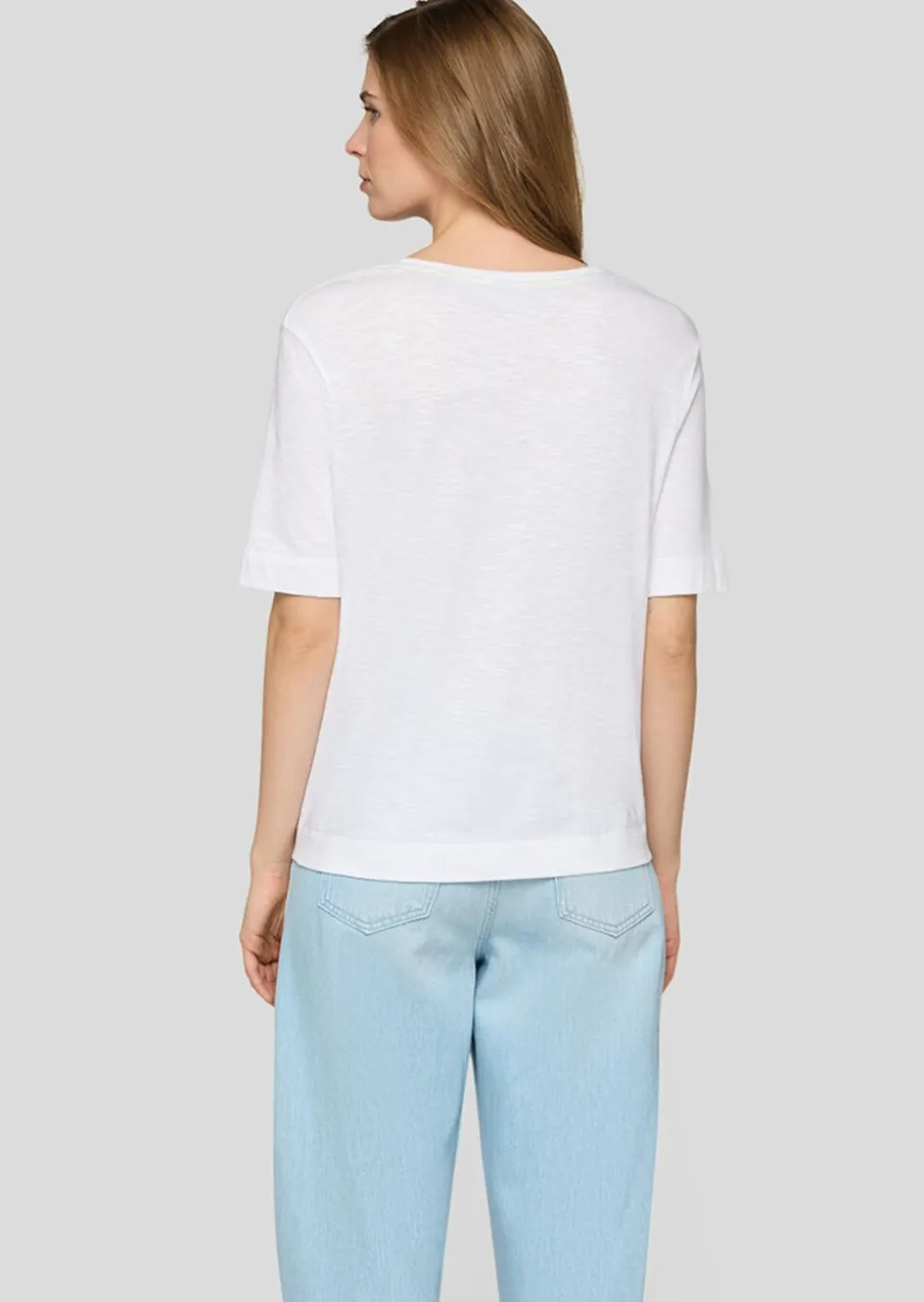 T-shirt décontracté avec motif sur le devant