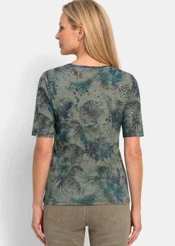T-shirt d'été en jersey de viscose facile d'entretien