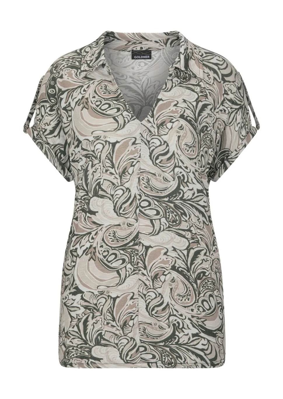 T-shirt en jersey avec base élastique