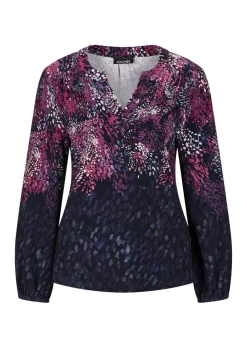 T-shirt en jersey avec motif à petits pois