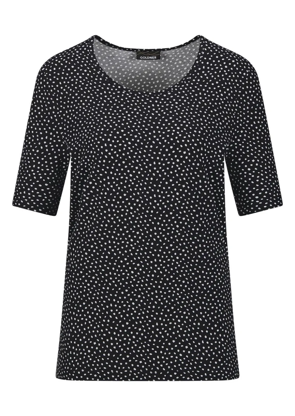 T-shirt en jersey avec motif à pois