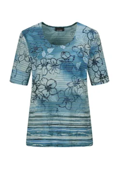 T-shirt en jersey avec motif à rayures