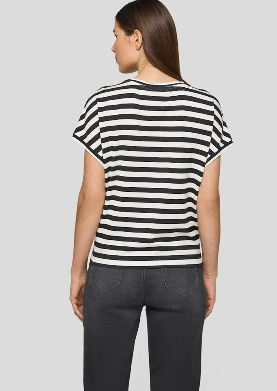T-shirt en jersey de coton et Modal