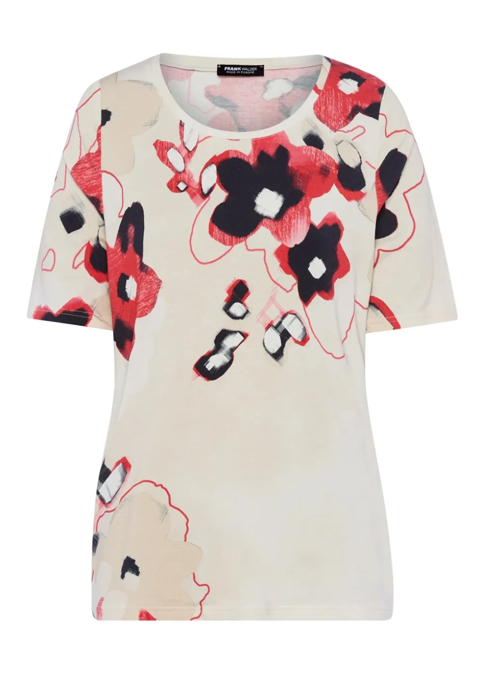 T-shirt en jersey de coton et Modal