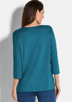 T-shirt en jersey de viscose