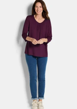 T-shirt en jersey de viscose