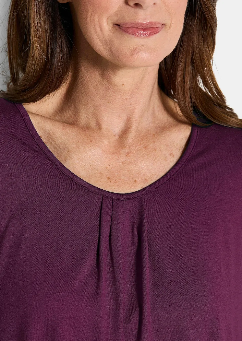 T-shirt en jersey de viscose