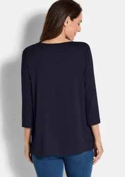 T-shirt en jersey de viscose