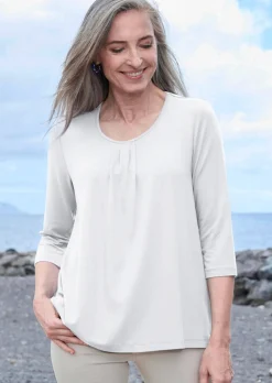 T-shirt en jersey de viscose