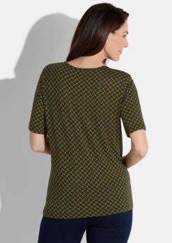 T-shirt en jersey de viscose