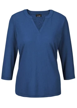 T-shirt en jersey de viscose aéré