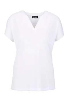 T-shirt en jersey de viscose aéré