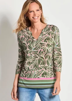 T-shirt en jersey de viscose à effet climatisant