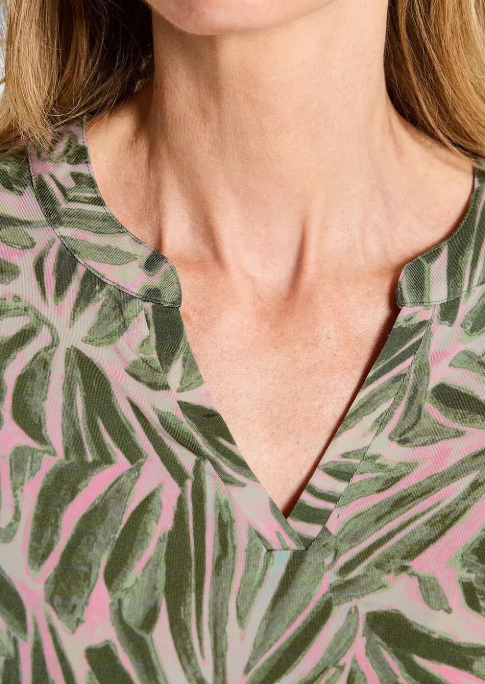 T-shirt en jersey de viscose à effet climatisant
