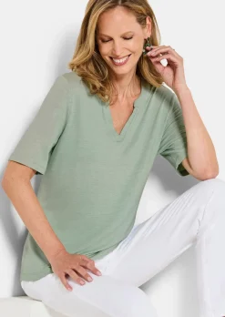 T-shirt en jersey de viscose ultra-douce