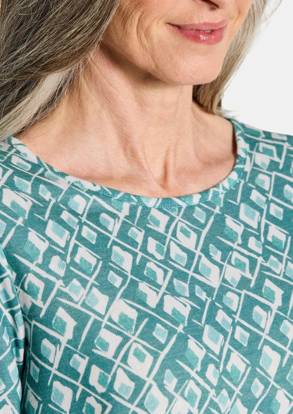 T-shirt en jersey duveteux