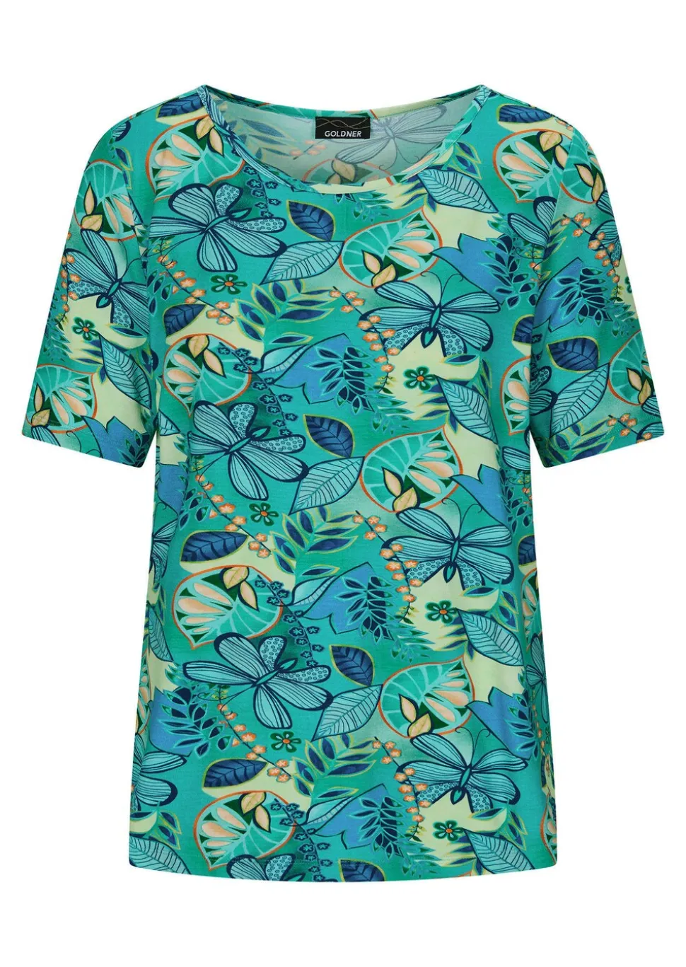 T-shirt en jersey à encolure bateau