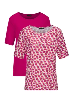T-shirt en jersey en lot de 2