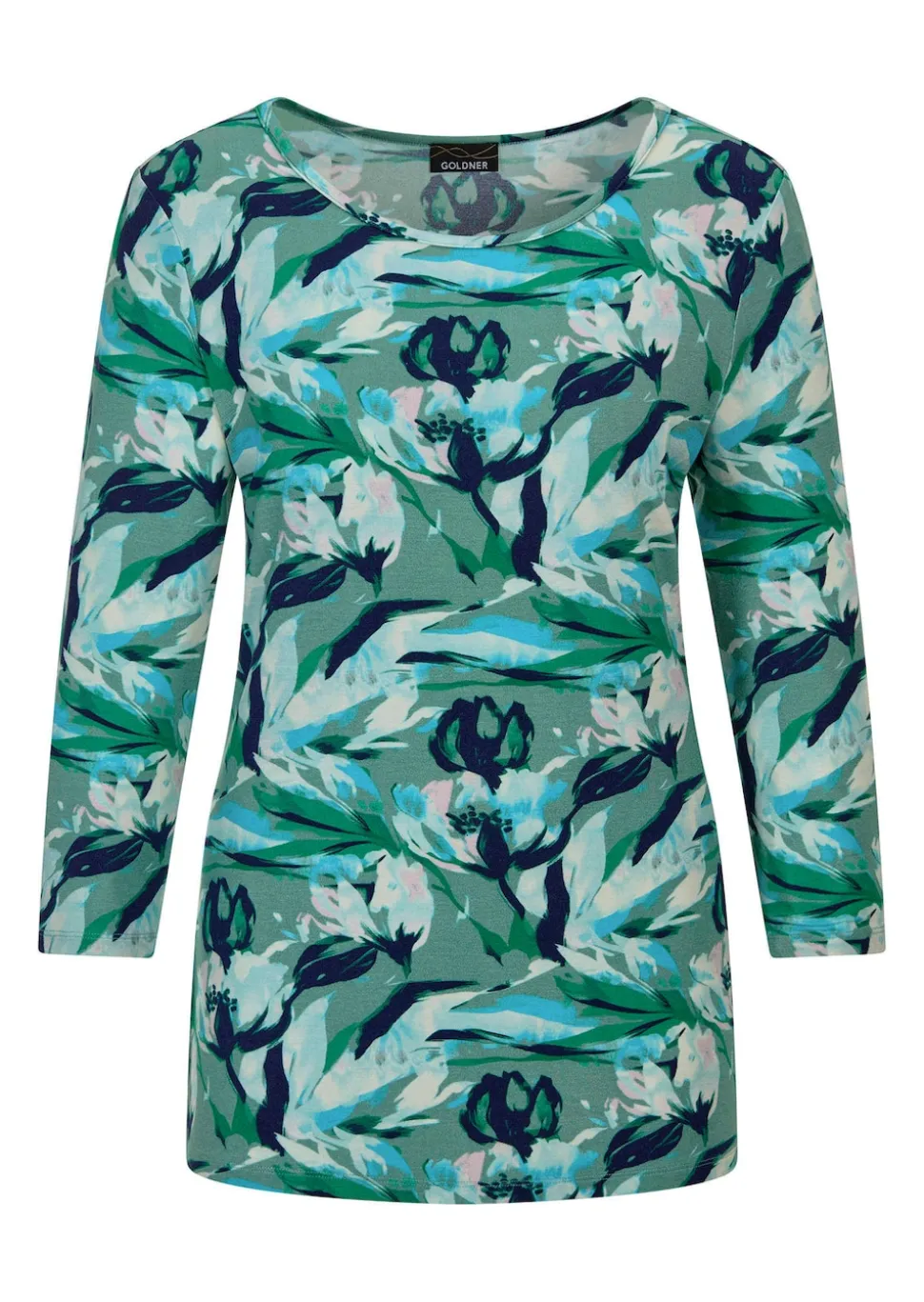 T-shirt en jersey à motif floral