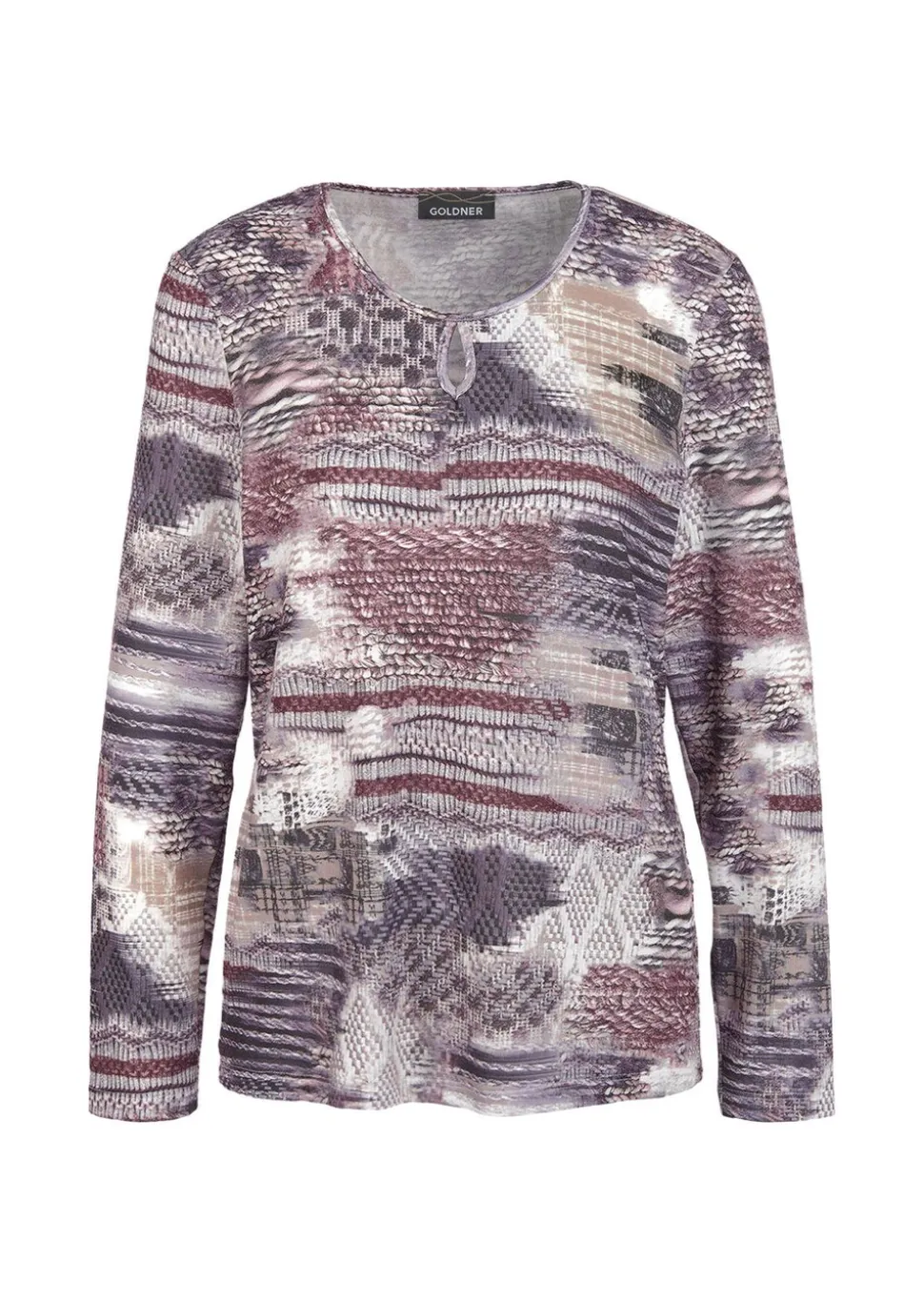 T-shirt en tricot imprimé